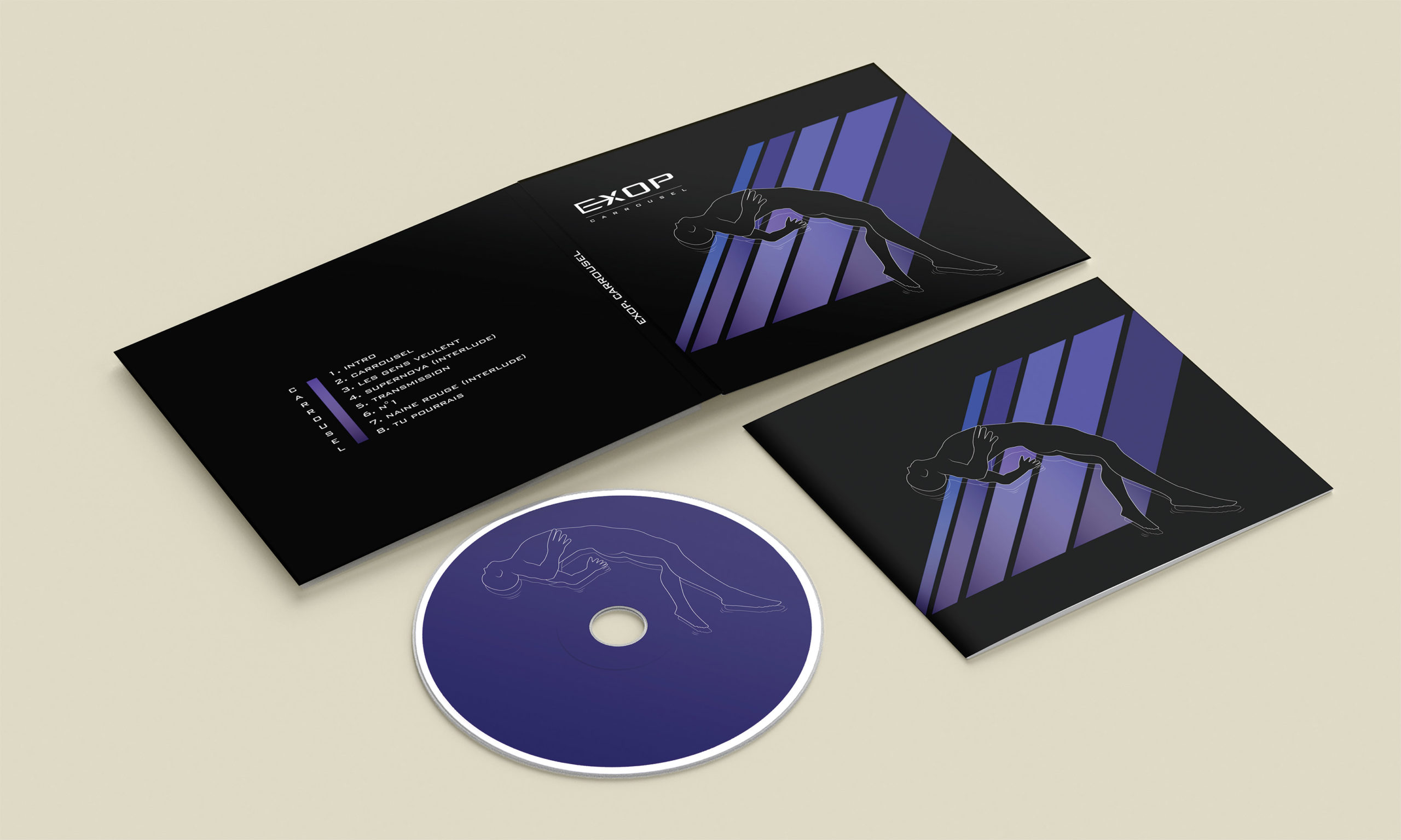 Mockup Exop pochette album complete