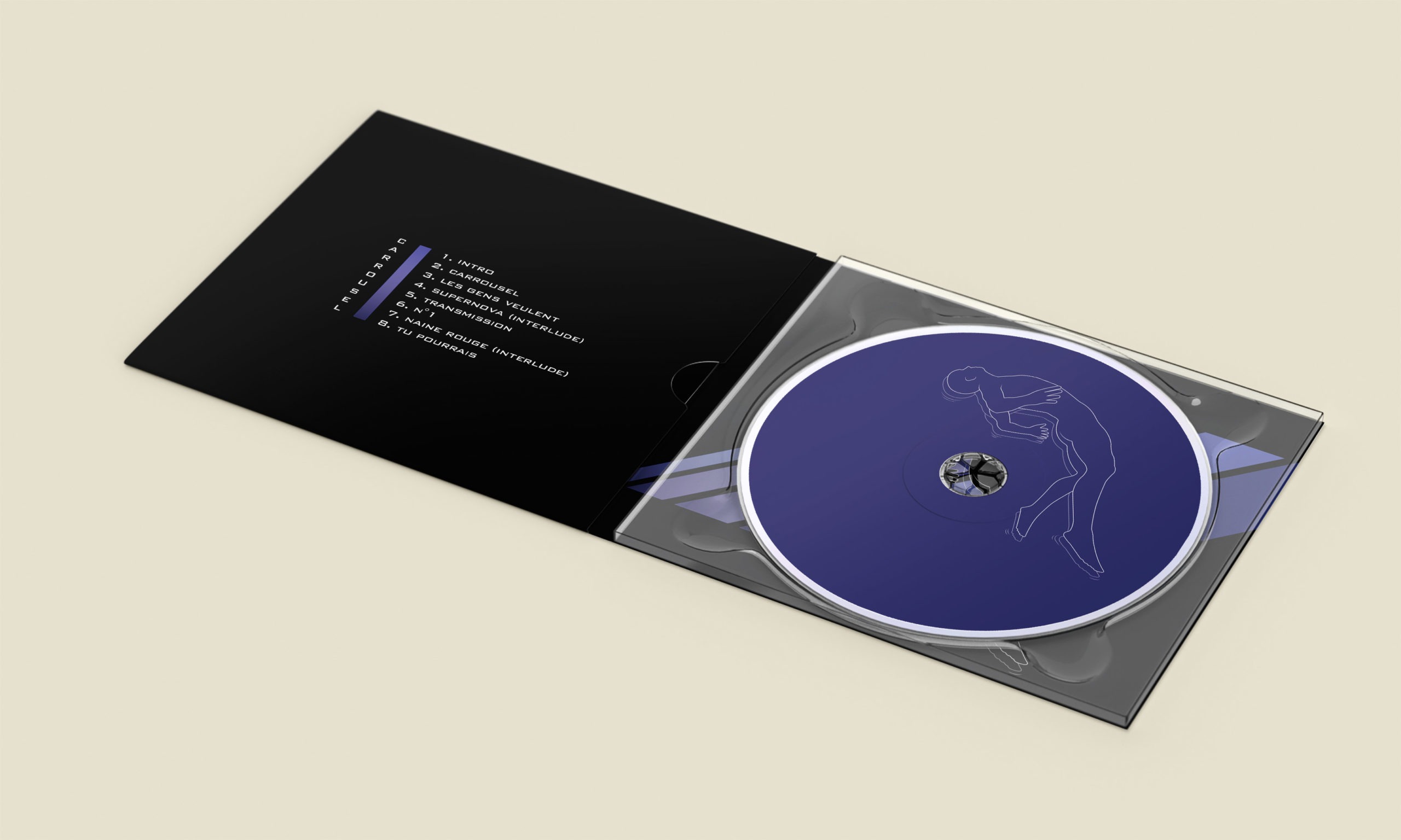 Mockup Exop pochette album ouverte